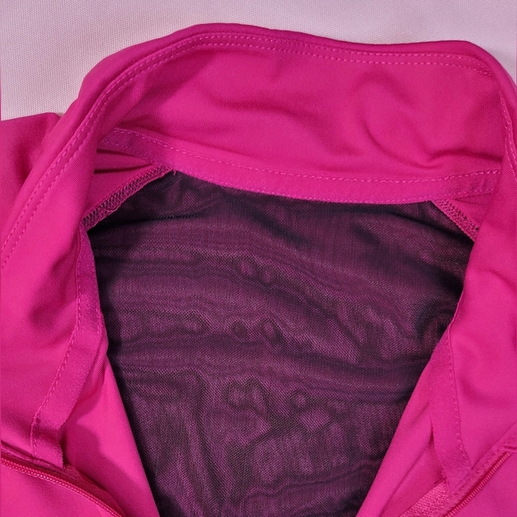 Women's Pink Quarter-Zip Top - Picture 8 of 16